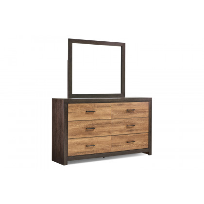 Coaster - Dewcrest Rectangle Mirror in Caramel/Licorice