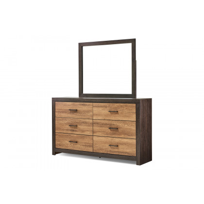 Coaster - Dewcrest Rectangle Mirror in Caramel/Licorice