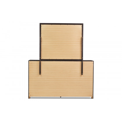 Coaster - Dewcrest Rectangle Mirror in Caramel/Licorice
