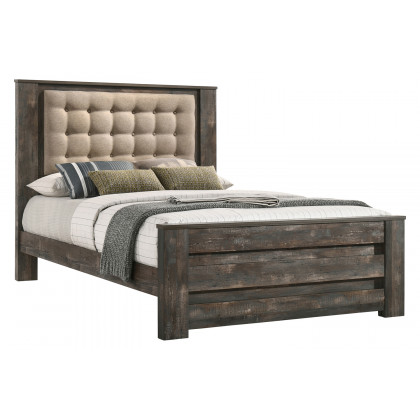 Coaster - Ridgedale Tufted Headboard Eastern King Bed