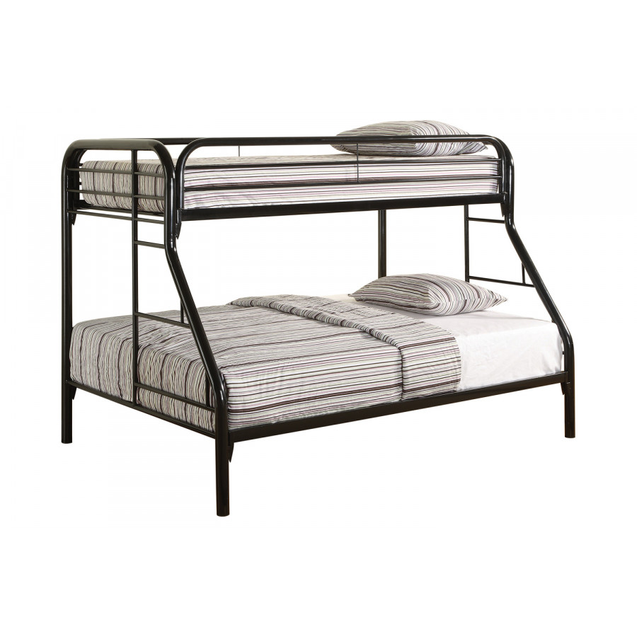 Coaster Morgan Twin Over Full Bunk Bed - Black
