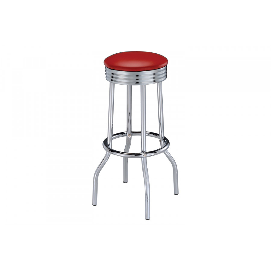 Coaster - Upholstered Top Bar Stools (Set Of 2)