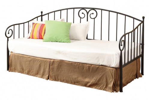 Coaster™ Twin Metal Daybed - Black