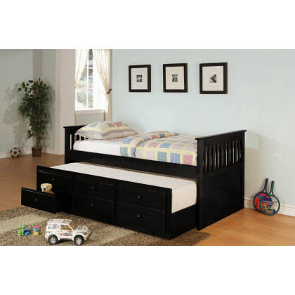 Coaster - Twin Captain'S Daybed With Storage Trundle