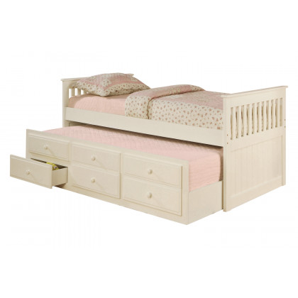 Coaster - Twin Captain'S Daybed With Storage Trundle