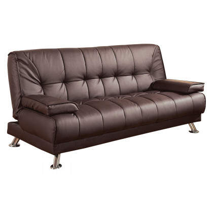 Coaster Pierre Tufted Upholstered Sofa Bed - Brown