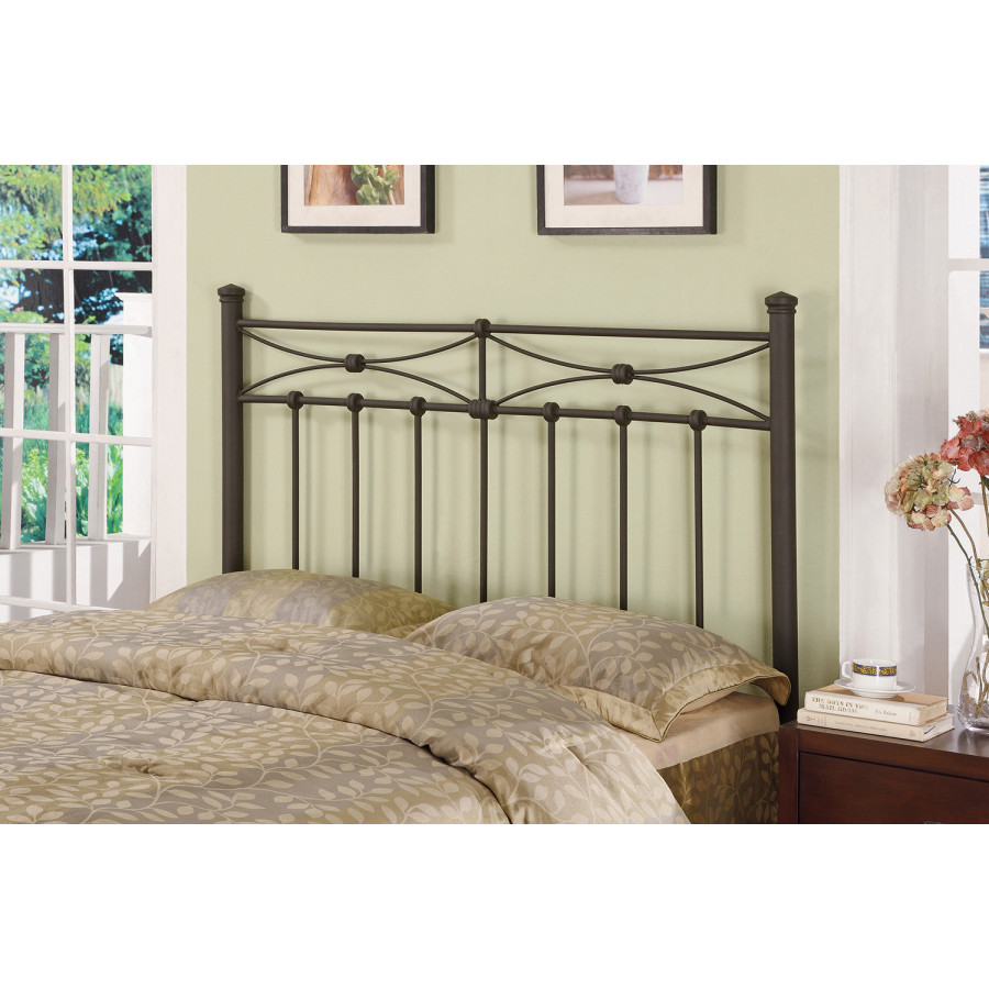 Coaster - Full/Queen Metal Headboard in Rustic Bronze