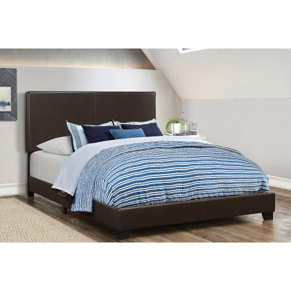 Coaster Dorian Upholstered California King Bed - Brown