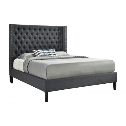 Coaster - Summerset Full Button Tufted Upholstered Bed