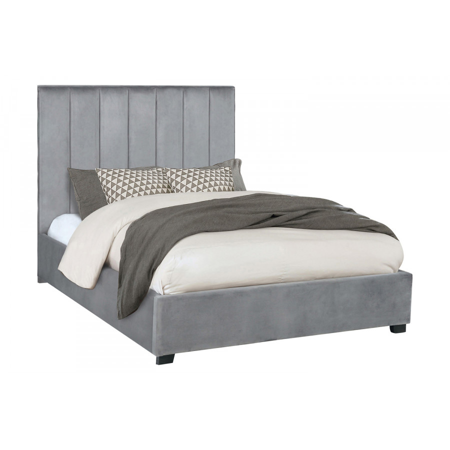 Coaster - Arles Eastern King Vertical Channeled Tufted Bed