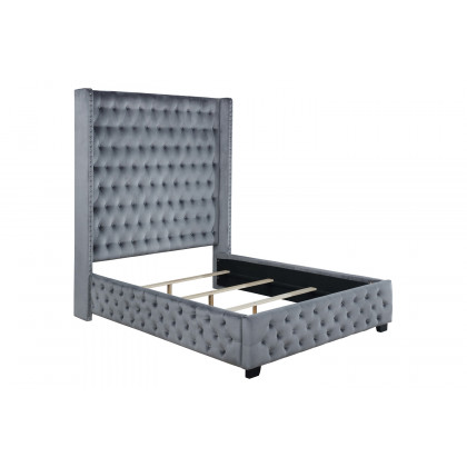 Coaster - Rocori Eastern King Wingback Tufted Bed
