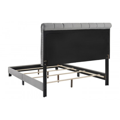 Coaster Warner Queen Upholstered Bed - Gray