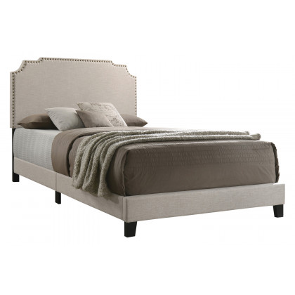 Coaster - Tamarac Upholstered Nailhead Full Bed