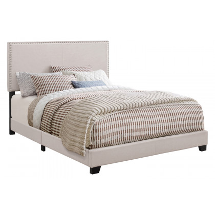 Coaster - Boyd Full Upholstered Bed with Nailhead Trim