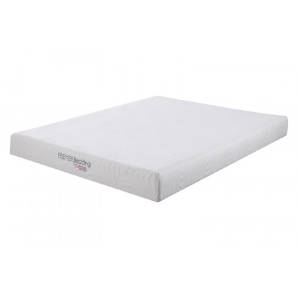 Coaster Keegan Twin Memory Foam Mattress - White