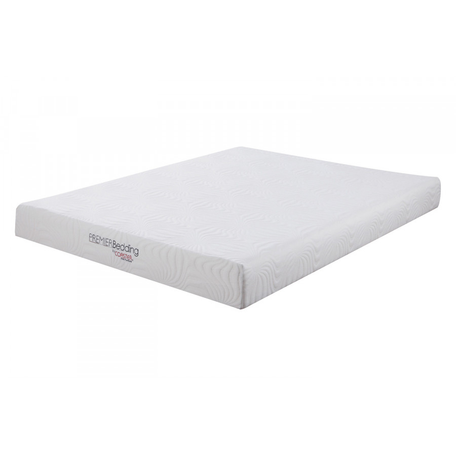 Coaster Keegan Twin Long Memory Foam Mattress - White