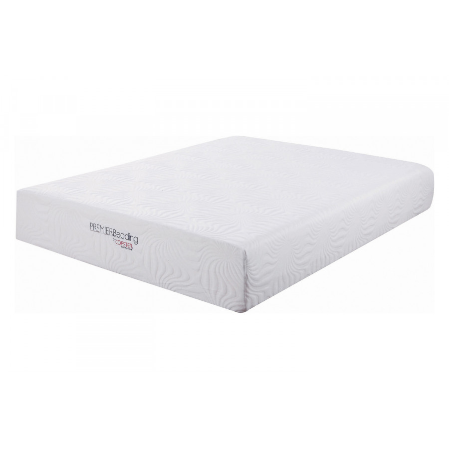 Coaster Ian Queen Memory Foam Mattress - White