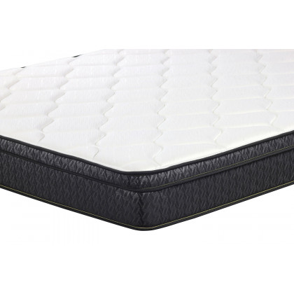 Coaster Evie 9.25" Twin Mattress - White/Black