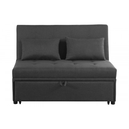 Coaster - Lance Tufted Upholstered Sleeper Sofa Bed in Gray
