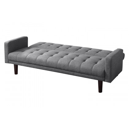 Coaster - Sommer Tufted Sofa Bed in Gray