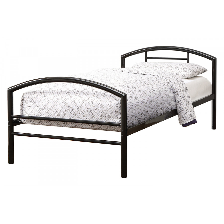 Coaster - Baines Twin Metal Bed with Arched Headboard