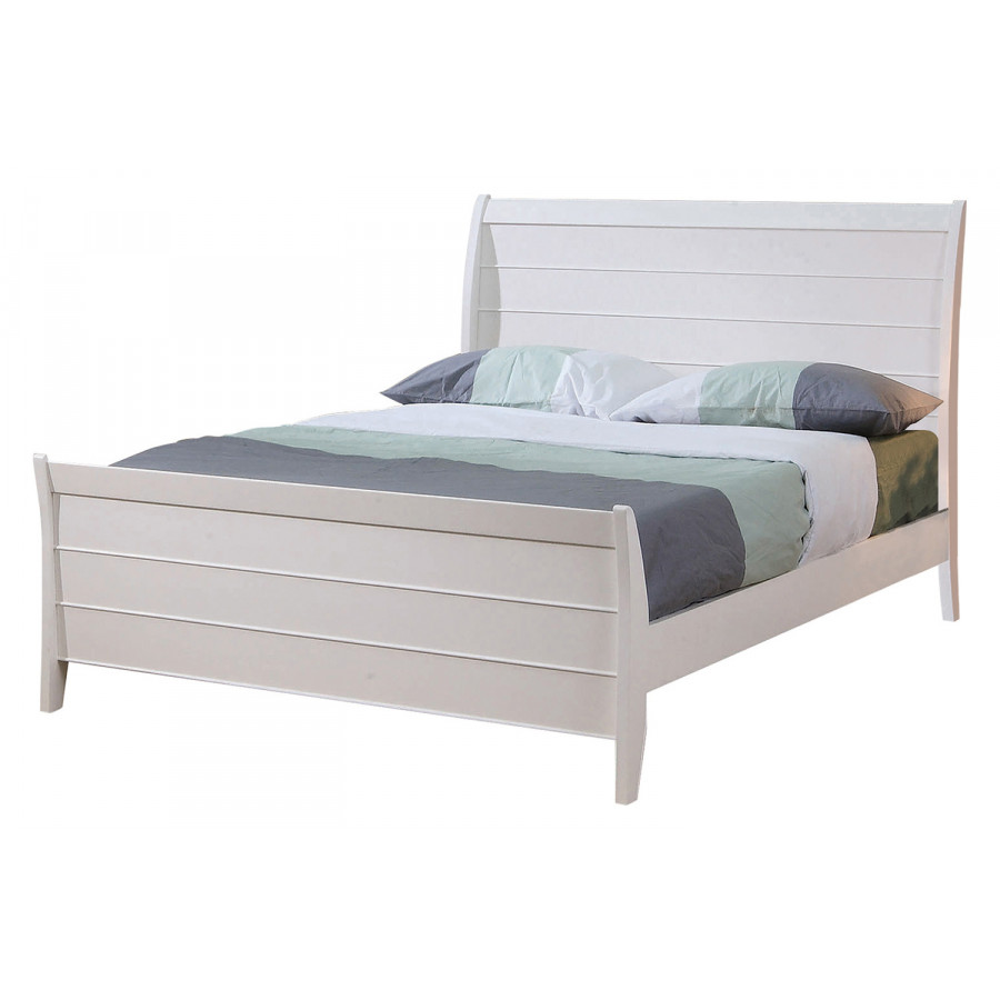 Coaster - Selena Full Sleigh Platform Bed