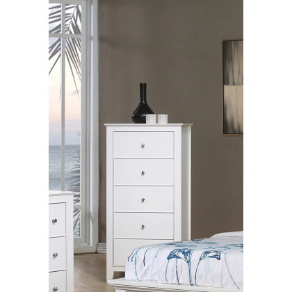 Coaster - Selena 5-Drawer Chest in Buttermilk