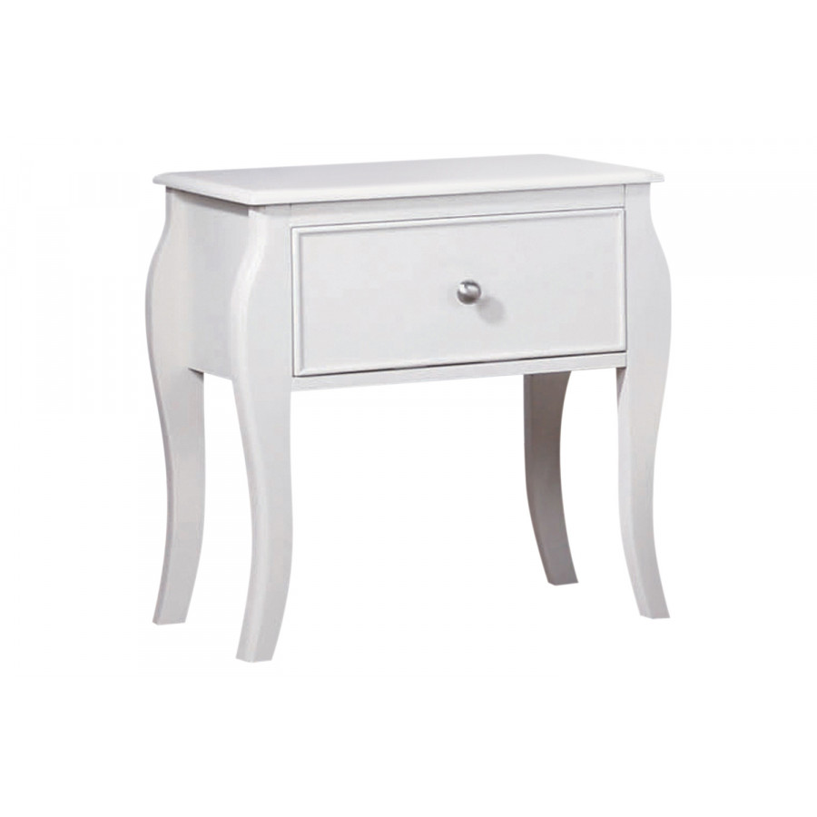 Coaster - Dominique 1-Drawer Nightstand in White
