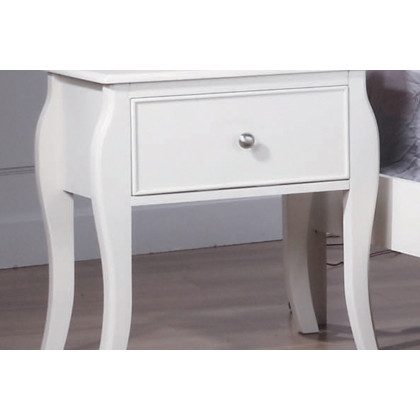 Coaster - Dominique 1-Drawer Nightstand in White