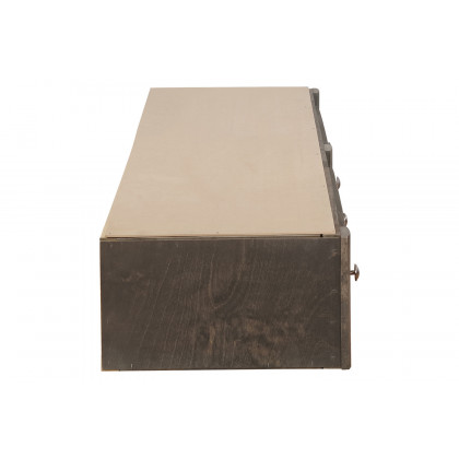Coaster Wrangle Hill 2-Drawer Under Bed Storage - Gun Smoke