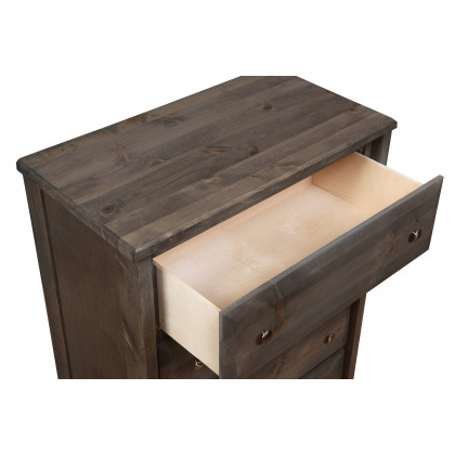 Coaster Wrangle Hill 4-Drawer Chest - Gun Smoke