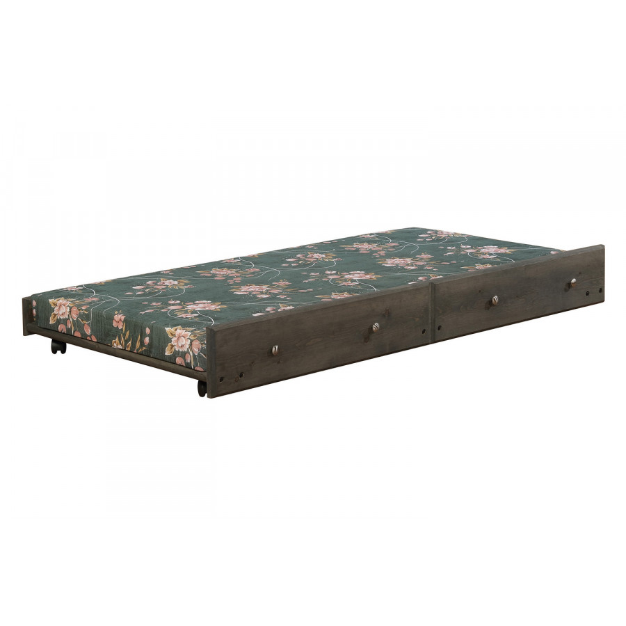 Coaster Wrangle Hill Trundle with Bunkie Mattress - Gun Smoke