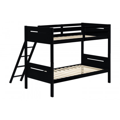 Coaster Littleton Twin/Twin Bunk Bed - Black