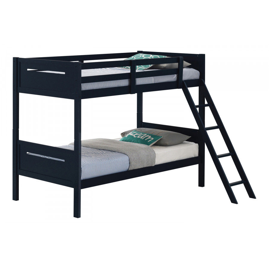 Coaster Littleton Twin/Twin Bunk Bed - Blue