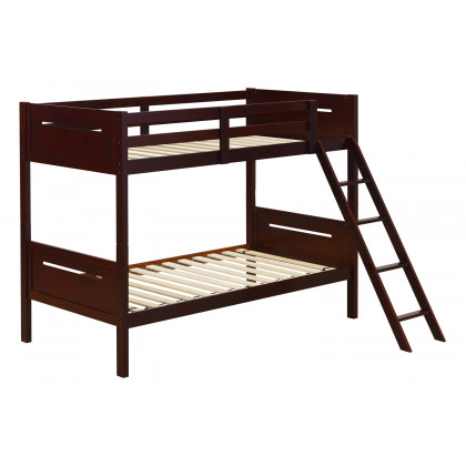 Coaster Littleton Twin/Twin Bunk Bed - Espresso
