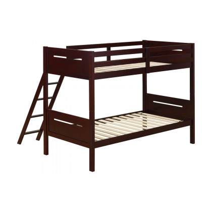 Coaster Littleton Twin/Twin Bunk Bed - Espresso