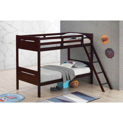 Coaster Littleton Twin/Twin Bunk Bed - Espresso
