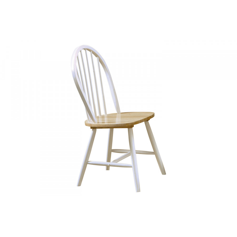 Coaster - Windsor Side Chairs (Set Of 4) in Natural Brown/White