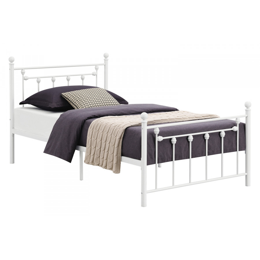 Coaster - Canon Metal Slatted Headboard Platform Full Bed