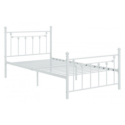 Coaster - Canon Metal Slatted Headboard Platform Full Bed