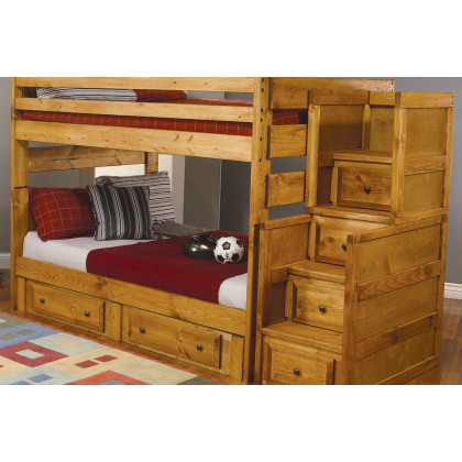 Coaster Wrangle Hill 2-Drawer Under Bed Storage - Amber Wash