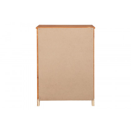 Coaster Wrangle Hill 4-Drawer Chest - Amber Wash