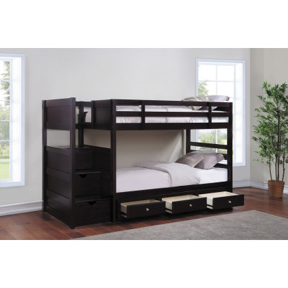 Coaster - Elliott 3-Drawer Under Bed Storage in Cappuccino