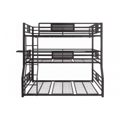 Coaster - Rogen Fill/Twin Xl/Queen Triple Bunk Bed in Dark Bronze