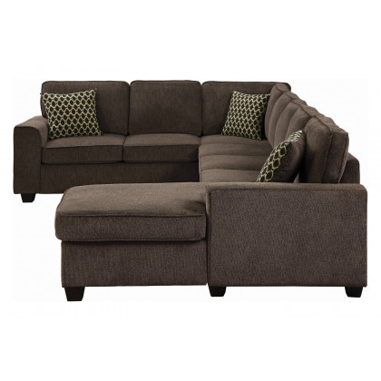 Coaster - Provence Storage Sectional in Brown