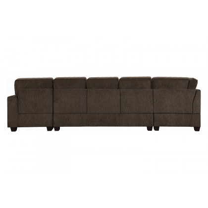 Coaster - Provence Storage Sectional in Brown