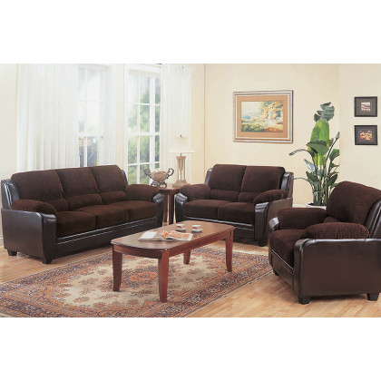 Coaster - Monika Upholstered Living Room Set