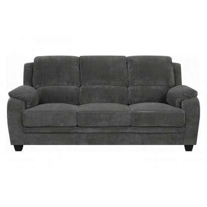 Coaster Northend Upholstered Sofa - Charcoal