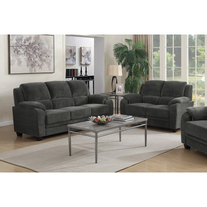 Coaster - Northend Upholstered Pillow Top Arm Living Room Set
