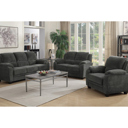 Coaster - Northend Upholstered Pillow Top Arm Living Room Set